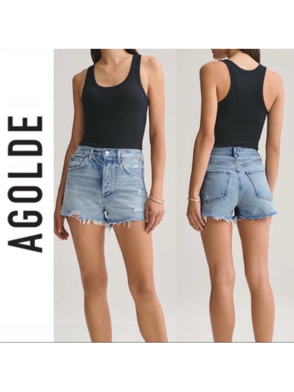AGOLDE high rise Parker short size 30